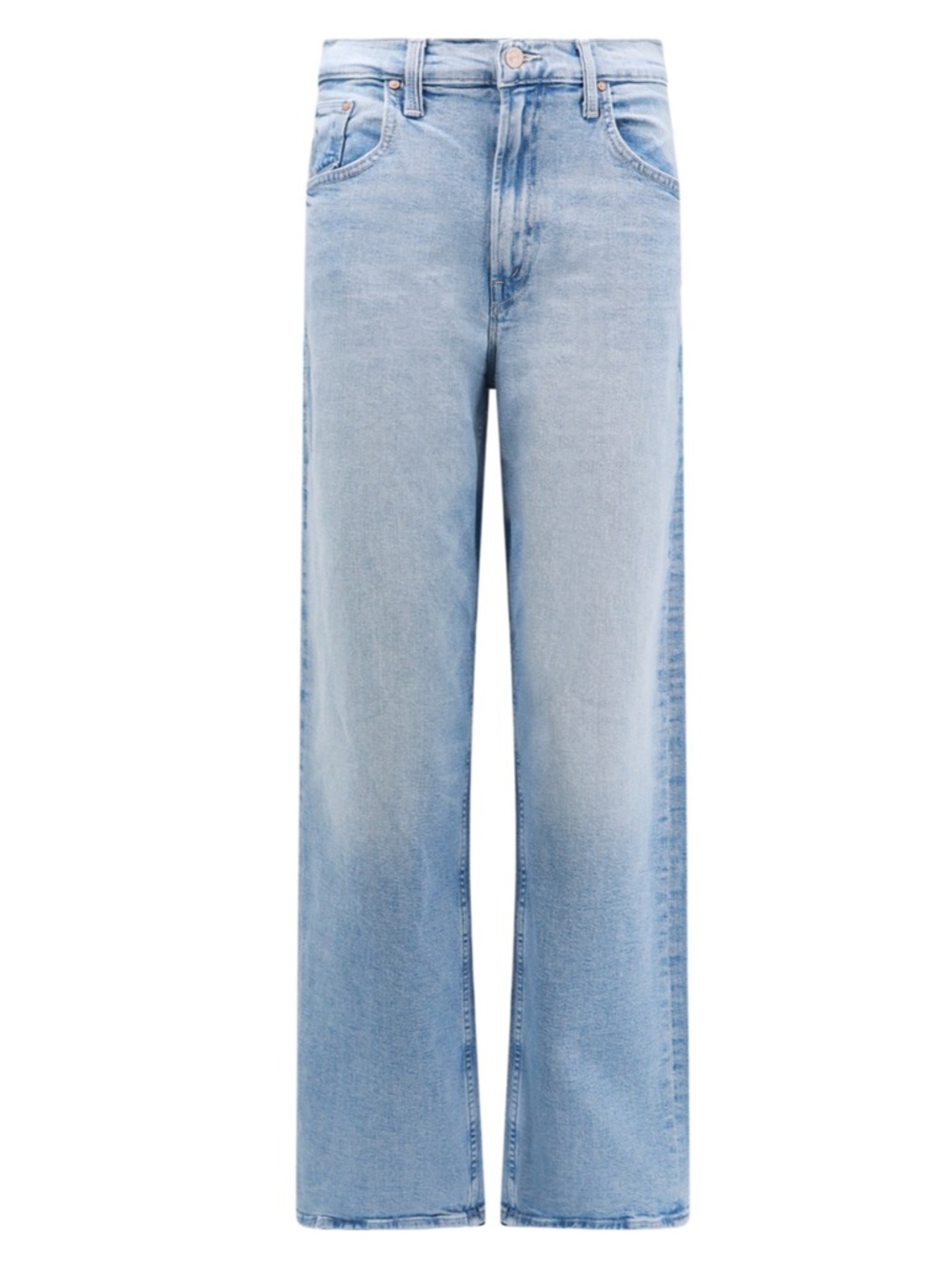 MOTHER Light Blue Women's Straight Jeans